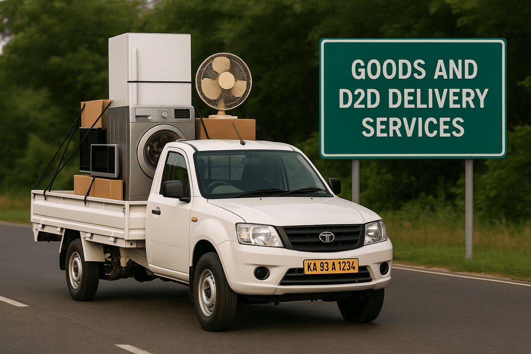 Safe & affordable transport for parcels, luggage, and small goods D2D delivery!